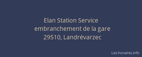 Elan Station Service