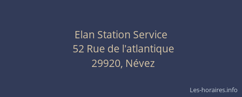 Elan Station Service