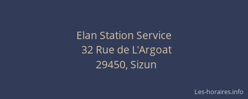 Elan Station Service
