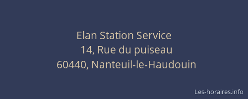 Elan Station Service