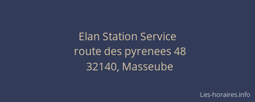 Elan Station Service