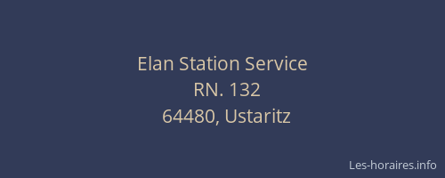 Elan Station Service