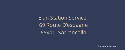 Elan Station Service