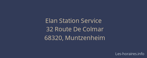 Elan Station Service
