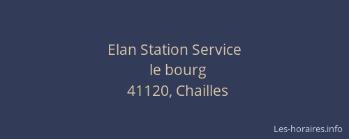 Elan Station Service