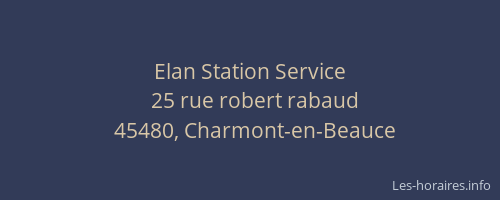 Elan Station Service