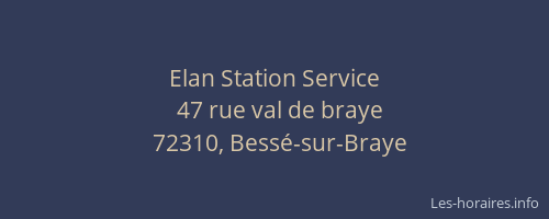Elan Station Service