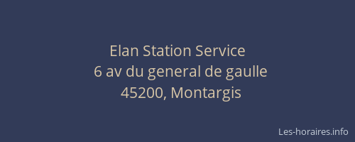 Elan Station Service