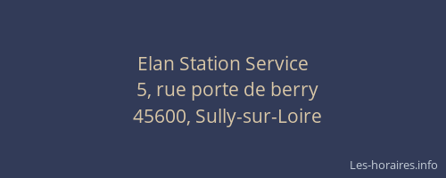 Elan Station Service