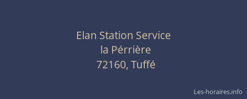 Elan Station Service