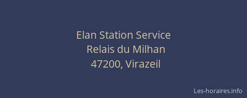 Elan Station Service