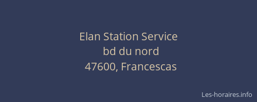 Elan Station Service