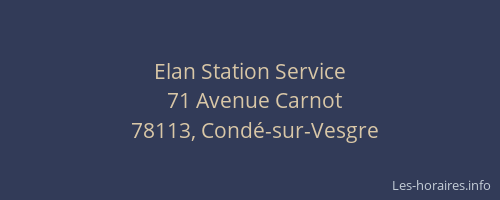 Elan Station Service