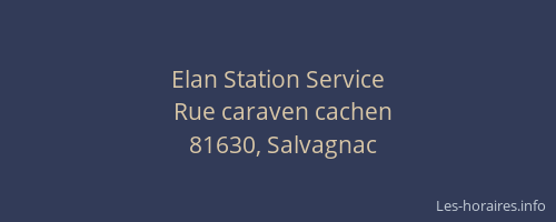 Elan Station Service
