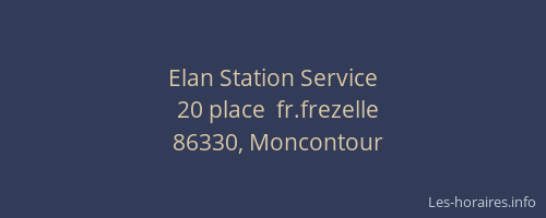 Elan Station Service