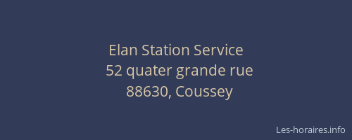 Elan Station Service