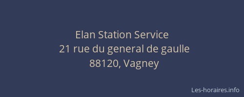 Elan Station Service