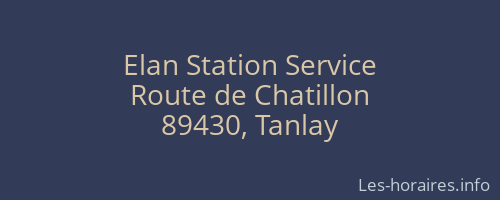Elan Station Service