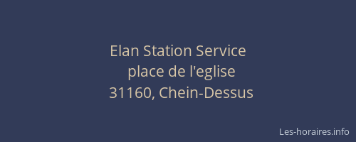 Elan Station Service