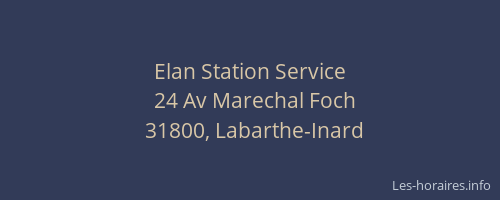 Elan Station Service