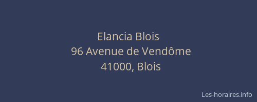 Elancia Blois