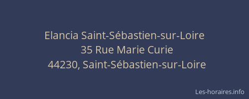 Elancia Saint-Sébastien-sur-Loire