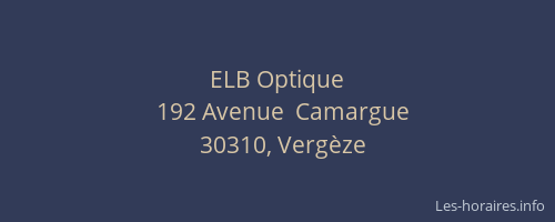 ELB Optique