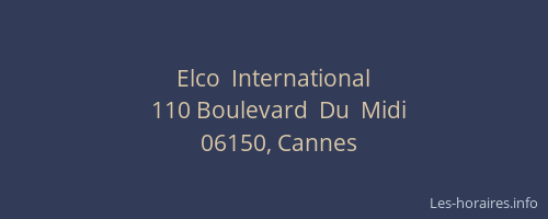 Elco  International