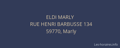 ELDI MARLY