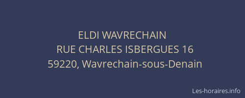 ELDI WAVRECHAIN