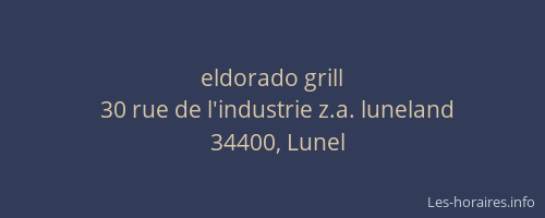 eldorado grill