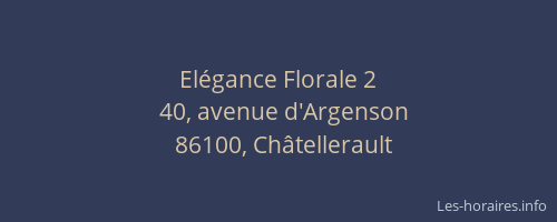 Elégance Florale 2
