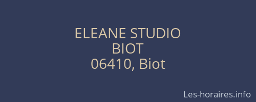 ELEANE STUDIO