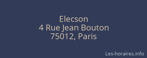Elecson