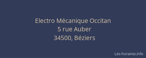 Electro Mécanique Occitan