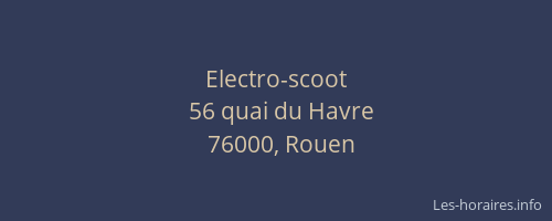 Electro-scoot