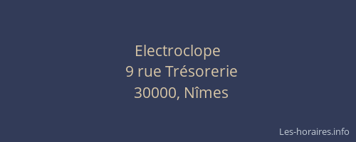 Electroclope