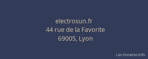 electrosun.fr