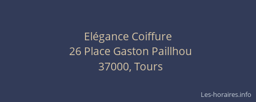 Elégance Coiffure