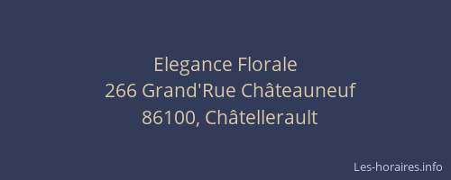 Elegance Florale