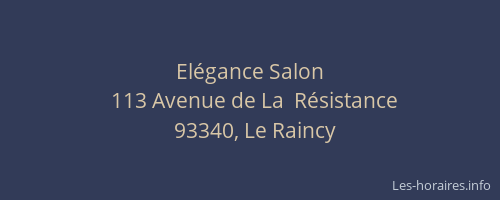 Elégance Salon