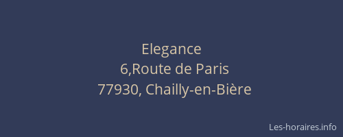 Elegance