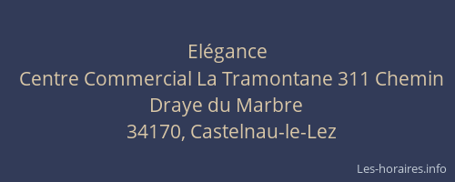 Elégance