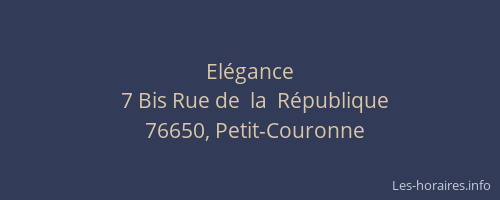 Elégance