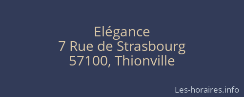 Elégance