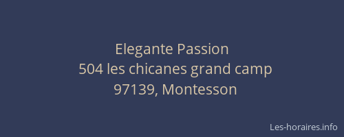 Elegante Passion