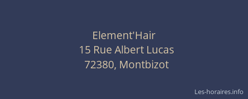Element'Hair