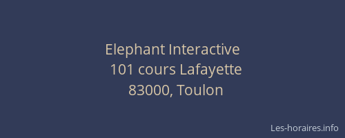 Elephant Interactive