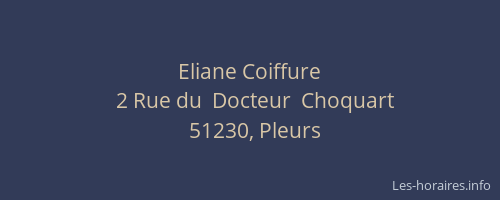 Eliane Coiffure