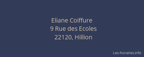 Eliane Coiffure